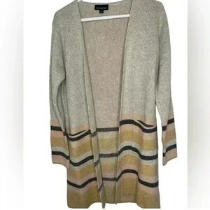 Fortune + Ivy Women's Long Knit Cardigan Size Small